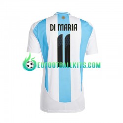 Argentina Di Maria 11 Home Football Shirts Copa America 2024 Men LS