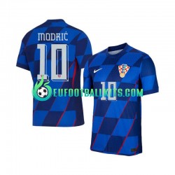 Croatia Luca Modric 10 Away Football Shirts Euro 2024 Men LS