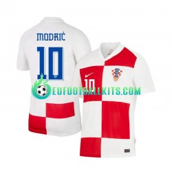 Croatia Luca Modric 10 Home Football Shirts Euro 2024 Men LS
