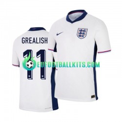 England Jack Grealish 11 Home Football Shirts Euro 2024 Men LS