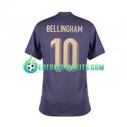 England Jude Bellingham 10 Away Football Shirts Euro 2024 Men LS