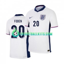 England Phil Foden 20 Home Football Shirts Euro 2024 Men LS