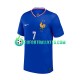 France Antoine Griezmann 7 Bluecolor Home Football Shirts Euro 2024 Men LS