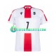 Georgia Kvaratskhelia 7 Home Football Shirts Euro 2024 Men LS
