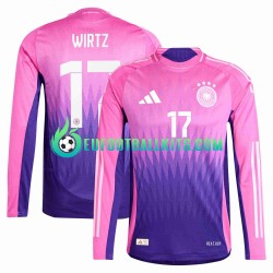 Germany Florian Wirtz 17 Away Football Shirts Euro 2024 Men SS