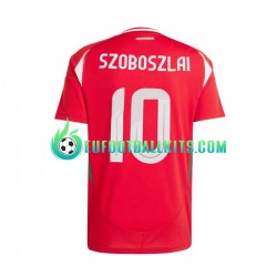 Hungary Dominik Szoboszlai 10 Redcolor Home Football Shirts Euro 2024 Men LS