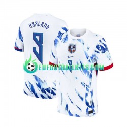 Norway Erling Haaland 9 Away Football Shirts 2024 Men LS