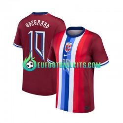 Norway Martin Odegaard 10 Redcolor Home Football Shirts 2024 Men LS