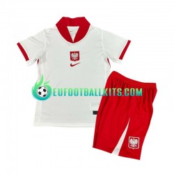 Poland Home Football Shirts Euro 2024 Kids LS