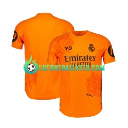 Real Madrid Goalkeeper Y3 orangecolor Third Football Shirts 2023-2024 Men Kids LS