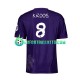 Real Madrid KROOS 8 Purplecolor Y-3 Fourth Football Shirts 2023-2024 Men LS