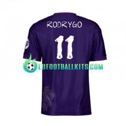 Real Madrid RODRYGO 11 Purplecolor Y-3 Fourth Football Shirts 2023-2024 Men LS