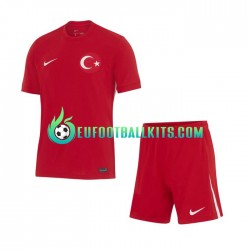 Turkey Away Football Shirts Euro 2024 Kids LS