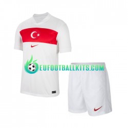 Turkey Home Football Shirts Euro 2024 Kids LS