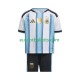 Argentina Home Football Shirts World Cup 2026 Kids LS