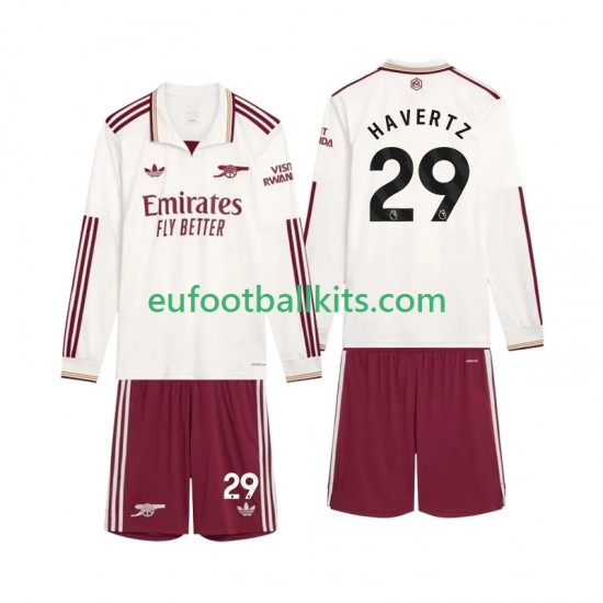 Arsenal Havertz 29 Third Football Shirts 2025-2026 Kids SS