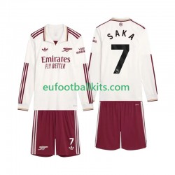 Arsenal Saka 7 Third Football Shirts 2025-2026 Kids SS