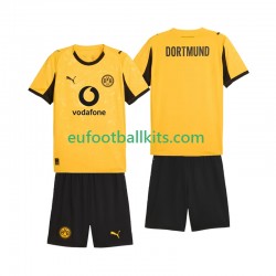 Borussia Dortmund Home Football Shirts Cup 2025-2026 Kids LS