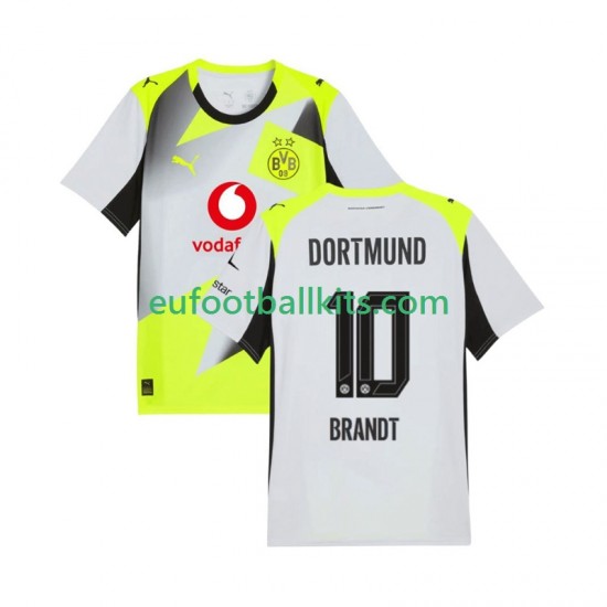 Borussia Dortmund Julian Brandt 10 Away Football Shirts 2025-2026 Men LS