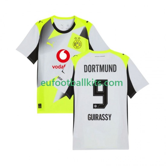 Borussia Dortmund Serhou Guirassy 9 Away Football Shirts 2025-2026 Men LS