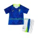 Brazil Away Football Shirts 2025-2026 Kids LS