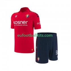 CA Osasuna Home Football Shirts 2025-2026 Kids LS