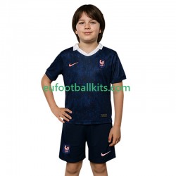 France Home Football Shirts 2025 Kids LS