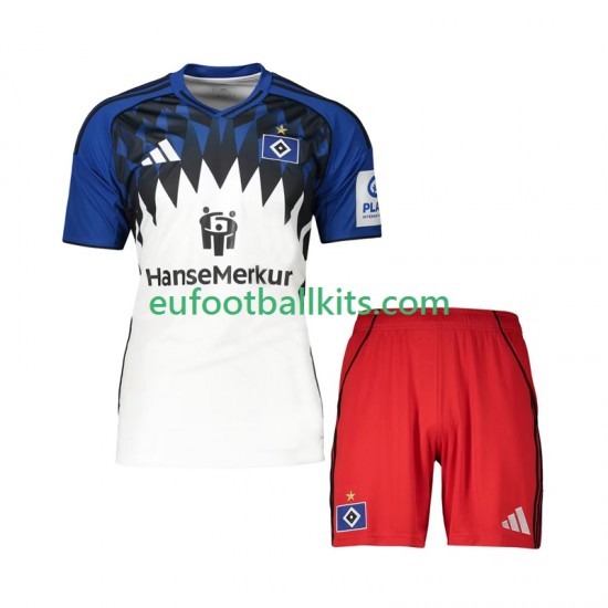 Hamburger SV Home Football Shirts 2025-2026 Kids LS