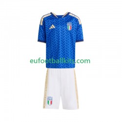 Italy Home Football Shirts World Cup 2026 Kids LS