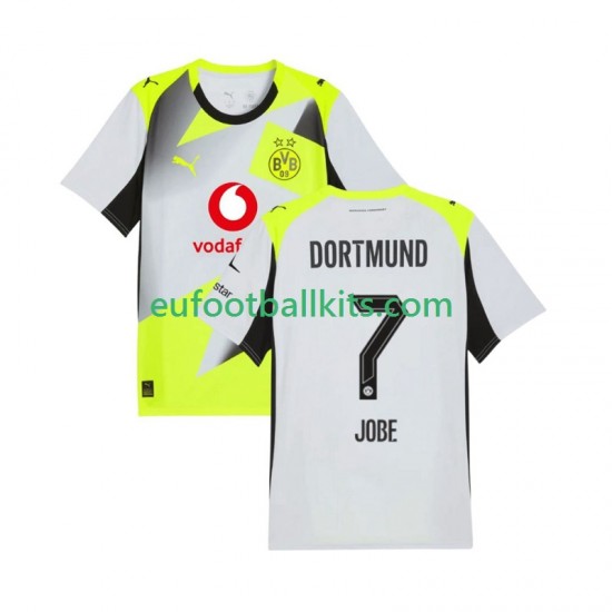 borussia dortmund Jobe Bellingham 7 Away Football Shirts 2025-2026 Men LS