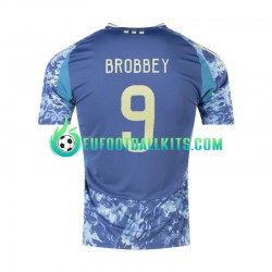 AFC Ajax Brian Brobbey 9 Away Football Shirts 2024-2025 Men LS