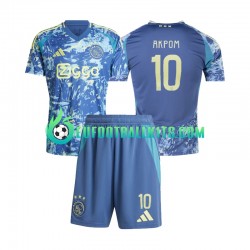 AFC Ajax Chuba Akpom 10 Away Football Shirts 2024-2025 Kids LS