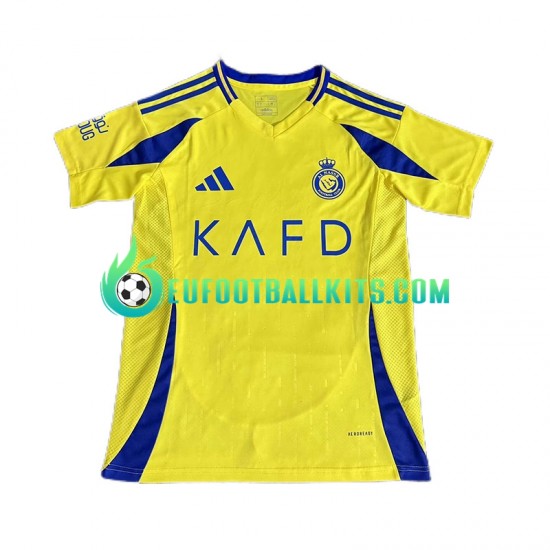 Al Nassr Home Football Shirts 2024-2025 Men LS