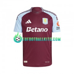 Aston Villa Home Football Shirts 2024-2025 Men LS