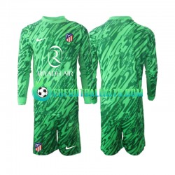 Atletico Madrid Goalkeeper Away Football Shirts 2024-2025 Kids SS
