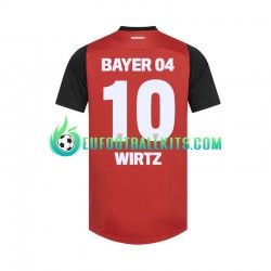 Bayer 04 Leverkusen Florian Wirtz 10 Home Football Shirts 2024-2025 Men LS