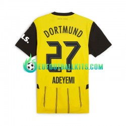 Borussia Dortmund Karim Adeyemi 27 Home Football Shirts 2024-2025 Men LS