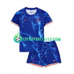Chelsea Home Football Shirts 2024-2025 Kids LS