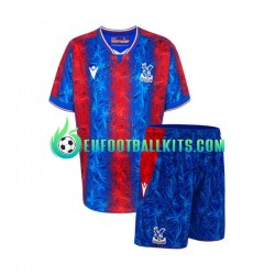 Crystal Palace Home Football Shirts 2024-2025 Kids LS