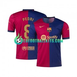 FC Barcelona PEDRI 8 Home Football Shirts 2024-2025 Men LS