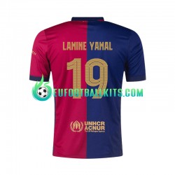 FC Barcelona UCL Font Lamine Yamal 19 Home Football Shirts 2024-2025 Men LS