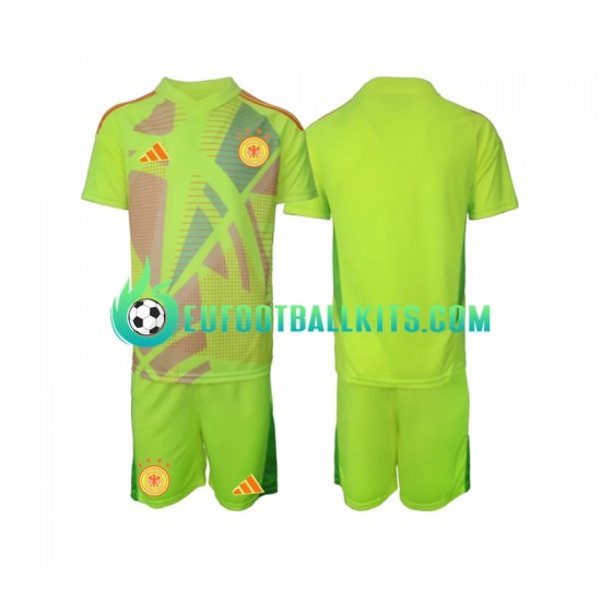 Germany Goalkeeper Away Football Shirts Euro 2024 Kids LS