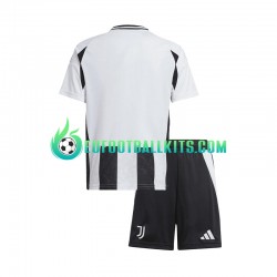 Juventus Home Football Shirts 2024-2025 Kids LS