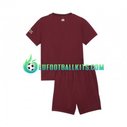 Manchester City Third Football Shirts 2024-2025 Kids LS