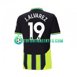 Manchester City Julian Alvarez 19 Away Football Shirts 2024-2025 Men LS