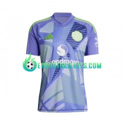 Manchester United Goalkeeper Home Football Shirts 2024-2025 Men LS
