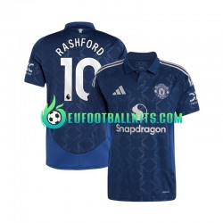 Manchester United Marcus Rashford 10 Away Football Shirts 2024-2025 Men LS