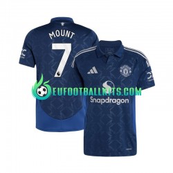 Manchester United Mason Mount 7 Away Football Shirts 2024-2025 Men LS
