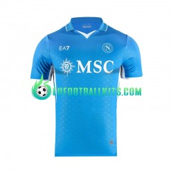 Napoli Home Football Shirts 2024-2025 Men LS