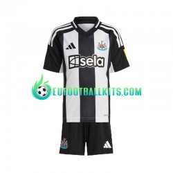 Newcastle United Home Football Shirts 2024-2025 Blackcolor Kids LS